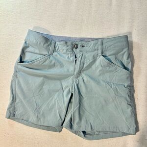 Patagonia Light Blue Sage Women's Active Shorts
